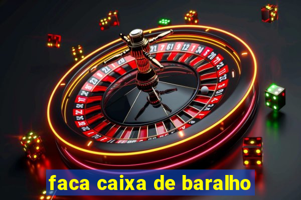 faca caixa de baralho